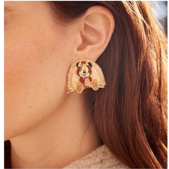 Disney | Baublebar Turkey Mickey Stud Earrings - Thanksgiving Themed - NIB - Picture 3 of 3